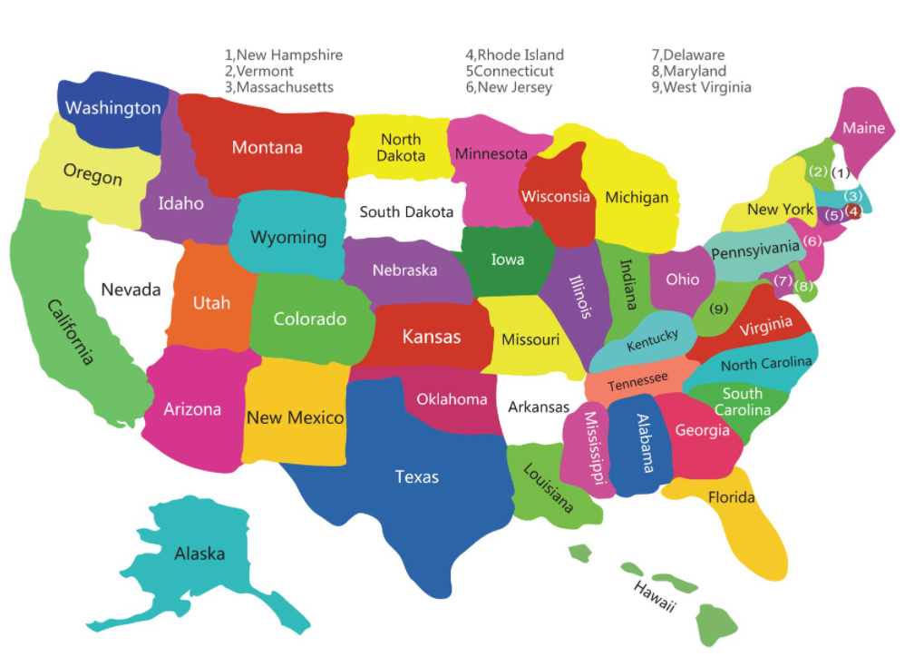 美國公司注冊哪個州好？美國公司注冊差別？